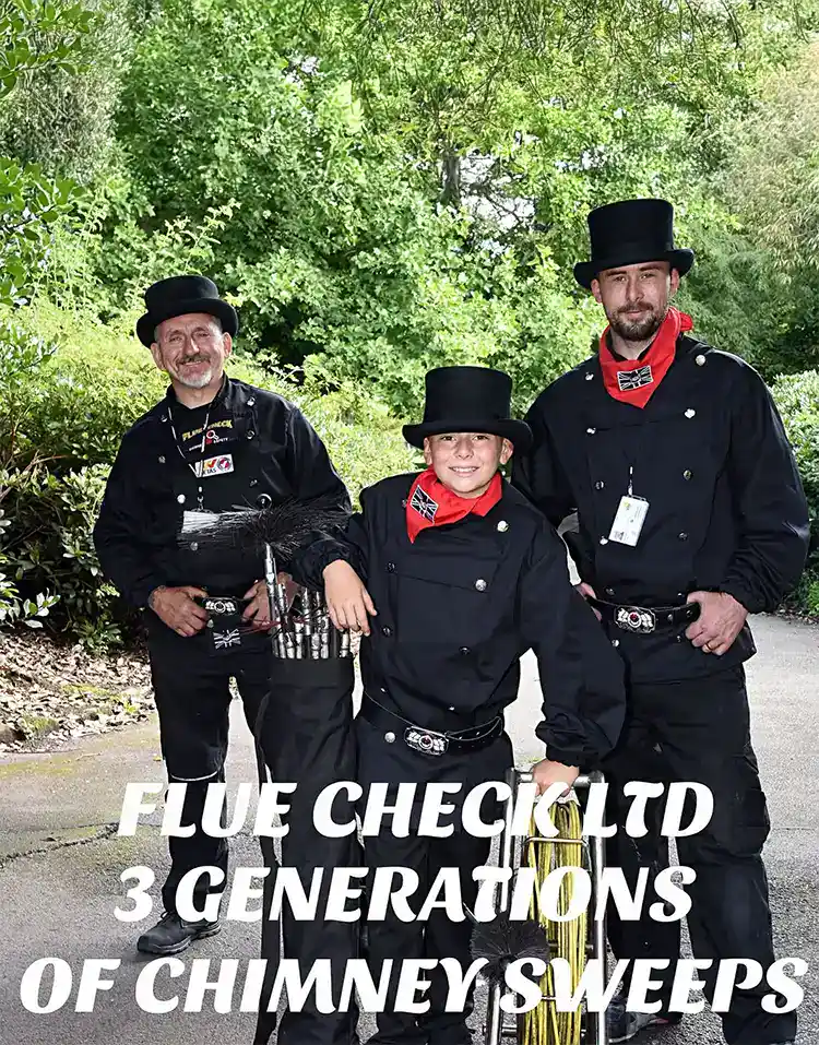 3 generations of chimney sweeps with Fluecheck Ltd